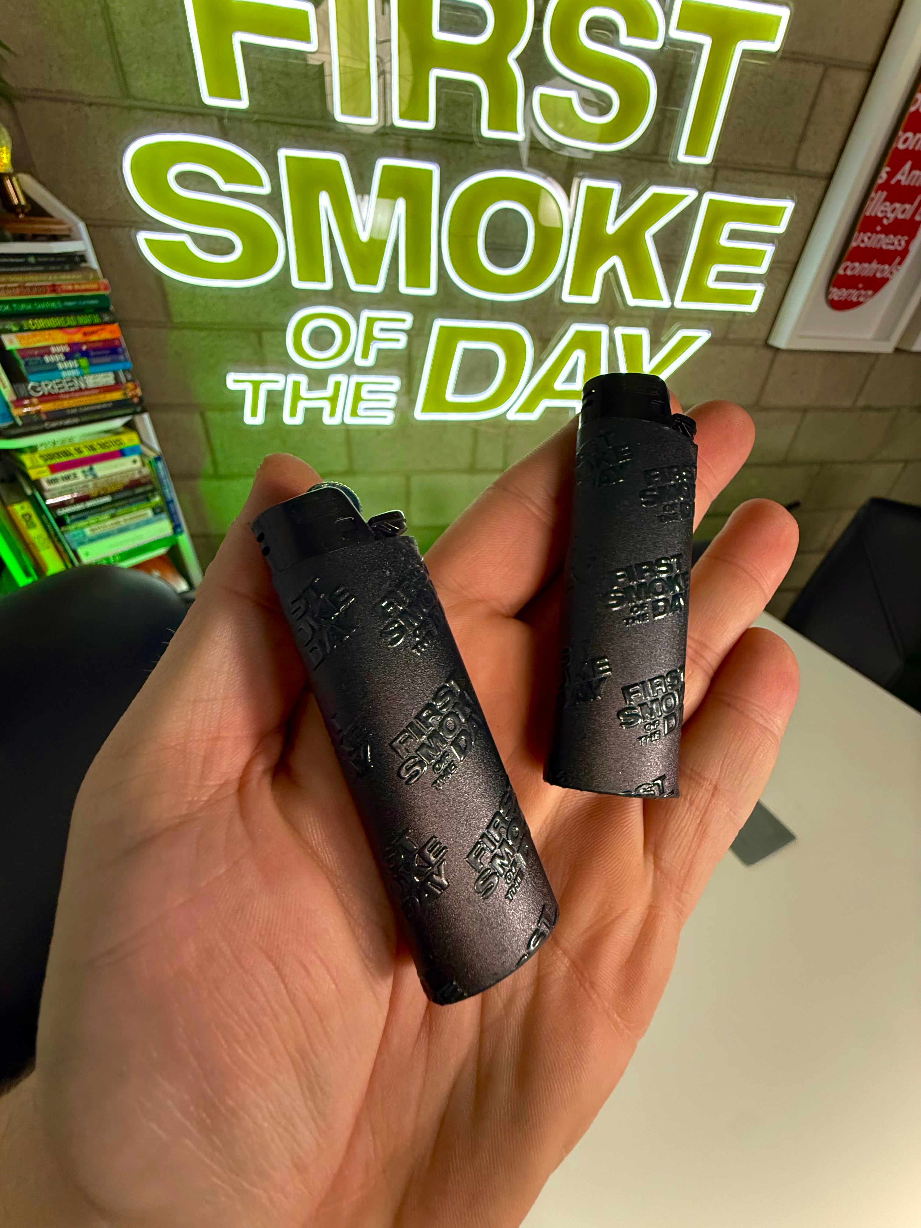 Daily Ritual (2) Embossed Lighters