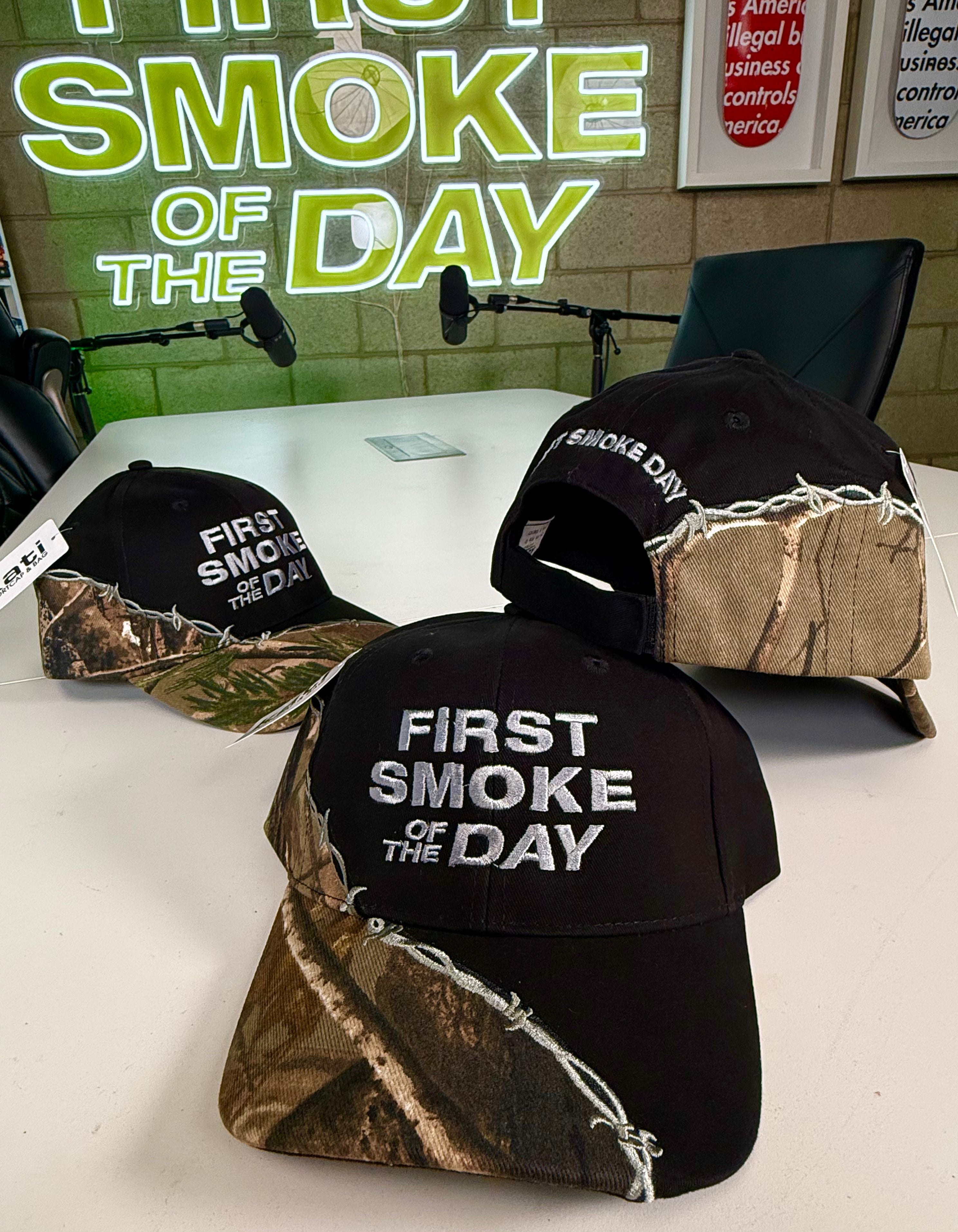 Black Camo Trenches Hat